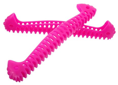 Homoyoyo Protège Lames Élastiques Lot de 2 pour Patins Artistiques et Hockey, Protection Souple Adaptée aux Garçon et Filles et Adultes pour Patinage sur Glace