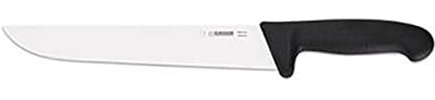 Johannes Giesser Messerfabrik Schlachtmesser mit schmaler Form Messer, Grau, 24 cm