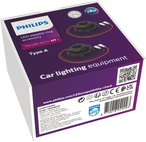 Philips anneaux de connexion type A pour éclairage avant automobile LED H7