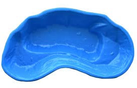 Giardini d'Acqua Art 516A Laghetto da Giardino Preformato Azzurro MOD Nemi Vasca Pesci Plastica Esterno 270 Lt Stagno Artificiale Plastica 180 x 100 Garden Pond Ninfee Piante Palustri