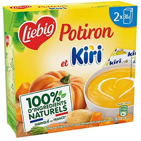 Sweet Plaisir - Calabaza con bloques Kiri (600 ml, 3 unidades)
