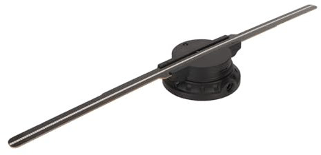 Ventilador de Holograma 3D, Pantalla Publicitaria de Proyector de Holograma 3D de 16,9 Pulgadas con 234 Cuentas LED, Pantalla de Ventilador LED Hoográfica WiFi Bluetooth Hol3D