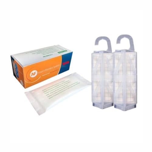 Remi Hogar Kit 10 Trampas Polilla de la Harina Demi Diamond AF | Atrayente Alimentario, Sin Insecticidas, Uso Doméstico y Profesional | Control Eficaz de Plagas en Alimentos