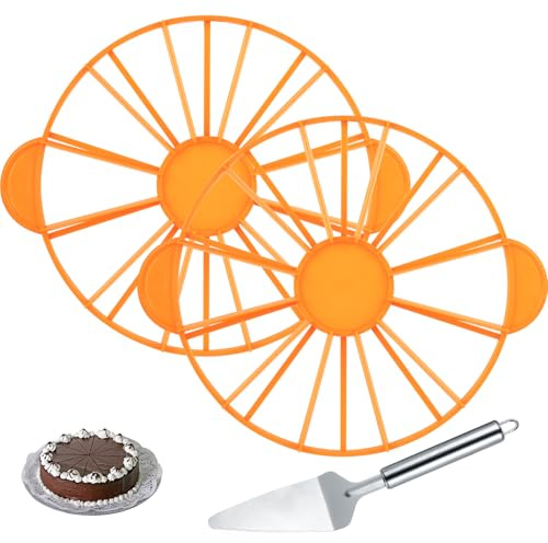 McBlast 2 Uds. Divisor de Tartas Ajustable 10/12 con Pala