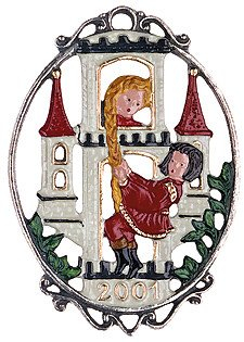 Zinnfigur Jahresmärchen 2001 Rapunzel