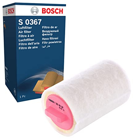 Bosch 0 Car Air Filter - Separates Particles from the Air Intake - Moisture-resistant plus High Tensile Strength
