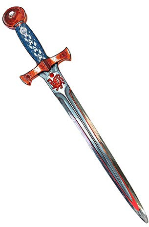 Liontouch - Spada da Cavaliere Drago d'Ambra - da 3 +| Giocattolo in Gommapiuma per Giochi di Avventure Medievali per Bimbi | Arma Sicura e Accessorio per Battaglie, Abiti a Tema, Costumi da Bambini