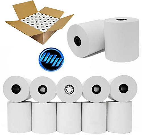 3 1/8 x 190' (50 POS Rolls) Bpa Free Thermal Receipt Printer Paper 318190 BuyRegisterRolls