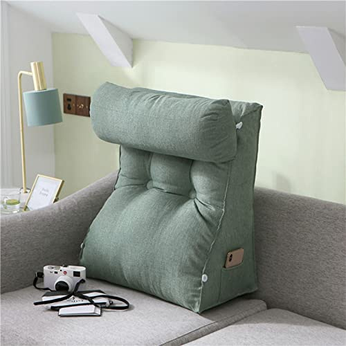 FEAW Lussuoso Cuscino da Lettura per Soggiorno e Camera da Letto,Triangolo Cuscino,Cuscino a Cuneo,Tatami Lettura Schienale Cuscino,per Letto E Divano