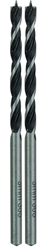 Bosch 1x Holzspiralbohrer (für Weichholz, Hartholz, Ø 3 mm, Zubehör Bohrmaschine) (Packung mit 2)