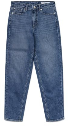 VERO MODA VMTESSA HR Mom Jeans RA380 GA Noos, Media Blu Denim, 27W x 30L