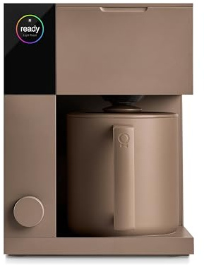 Fellow Aiden Precision Drip Coffee Maker, Thermal Carafe, Perfect Temperature Control, Bloom Cycle, Single Serve to 10 Cup Capacity, Malted Chocolate