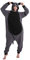 dressfan Unisex Adult Animal Pyjamas Waschbär Cosplay Kostüm (XL(Für höhe: 70-74), Grey)