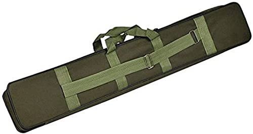 TangDao Rutentaschen Segeltuch 2/3 Fächern 70/80/90cm Verschiedene Längen wählbar (80cm(2 Fächern), grün)