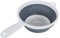 Silicone Colander，Collapsible Colander with Handle Set, Space-Saving Kitchen Strainers, 33 x 18 x 3 cm，BPA Free ＆ Dishwasher Safe, for Pasta, Vegetables, Fruits