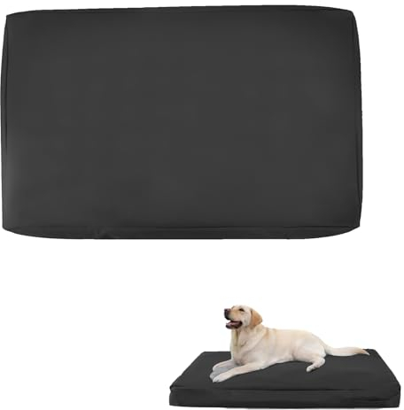 Nogsay Bezüge für Hundebetten,Ersatz Bezug für Hundebett,Wasserdicht Waschbar Abnehmbare Haustierbett Hundematte Hundematratze Bezug für Hundekissen mit Reißverschlüssen,Dog Bed Cover Only
