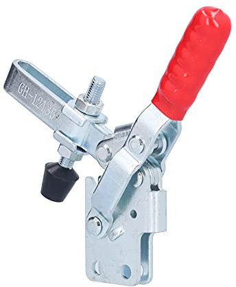 ANKROYU Heavy Duty Quick Release Toggle Clamp Vertical Welding Fixture with Ergonomic Handle High Strength Iron Construction for Metalworking Woodworking and DIY Projects