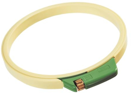 Clover 8812 Plastic Stickerein-hen Hoop 7 in, Gelb, 18 cm
