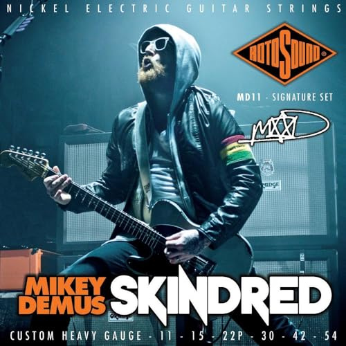 Rotosound E‑Guitar Strings Signature set MD10 MIKEY DEMUS SIGNATURE Custom 10‑54