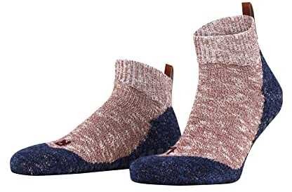FALKE Lodge Homepad M HP coton picots sur la semelle 1 paire, Chaussettes Chaussons Homme, Rouge (Oxford 8430), 43-44