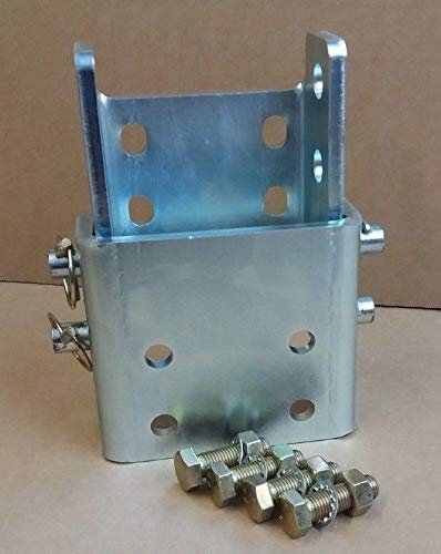 Towbar Height Adjustable Coupling Drop Plate with Fixing Bolts