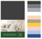 VelvetHome Topper Spannbettlaken 160x200cm 100% gekämmte Baumwolle Markenqualität Oeko-TEX 100 Bettlaken Spannbetttuch Jersey 160x200 Anthrazit