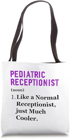 Funny application day Pediatric Receptionist Tote Bag
