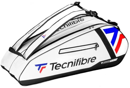 Tecnifibre Tour Endurance White 6r 2025 Schlägertasche Weiß - Schwarz