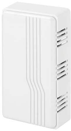 Heath Zenith Wired Mechanical Doorbell Chime, White, Plastic, Wired, 2 Tunes, Vertical, Horizontal, 80 dB, Button Not Included