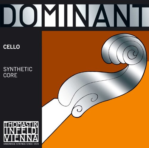 Thomastik single string for cello 4/4 Dominant - A-string nylon core, chrome wound, strong