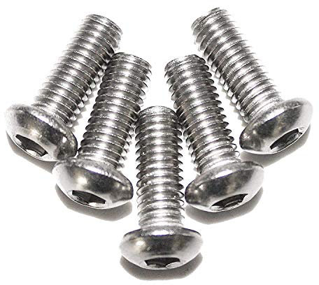 ISO 7380 - Tornillo de cabeza alomada (A2/M 10 x 55, 5 unidades)