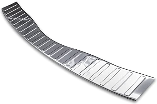 Boot Sill Protector Stainless Steel Chrome Compatible with Renault Koleos II Year of Manufacture from 2016 Premium Quality RECAMBO