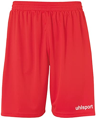 uhlsport Unisex Performance Shorts, Rot/Weiß, 3XL EU