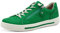 Jana Damen Sneaker flach mit Reißverschluss Vegan, Grün (Green), 37 EU
