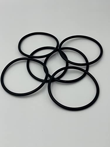 Professor Foam 6-Pack Compatible with Hydrotech 34201026 Housing O-Ring (2.5 Diameter)