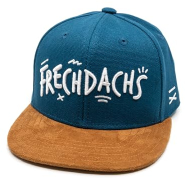 Hand und Feuer Snapback Cap Kinder Frechdachs Dunkelblau Canvas M