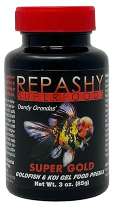 Repashy Super Gold - Goldfish and Koi Gel Food (3 Oz Jar)