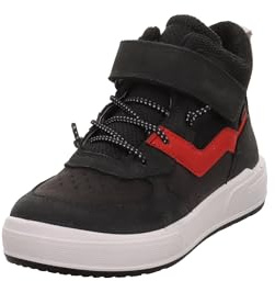 Superfit Maverick Sneaker da Ragazzo Gore-Tex 1-100103, Nero Rosso 0000, 35 EU