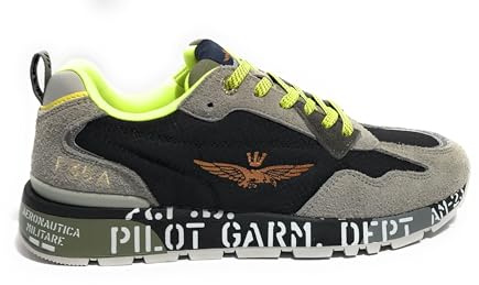Sneaker Aeronautica Militare grigio/ nero US25AR06 251SC276CT3546 42