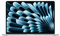 Apple MacBook Air (15, Apple M4 Chip mit 10‑Core CPU und 10‑Core GPU, 16GB Gemeinsamer Arbeitsspeicher, 512 GB) - Himmelblau