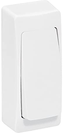 Legrand - Poussoir version étroite Appareillage Saillie - Blanc