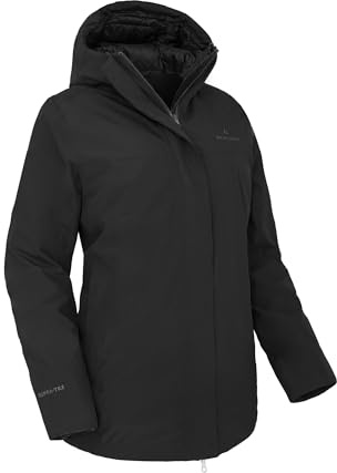 Bergson JOKINE | Damen Winterparka, warm wattiert, 20000 mm Wassersäule, Black [900], 38 - Damen