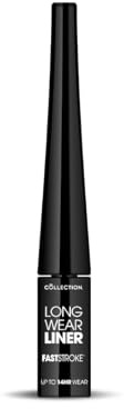 Collection Cosmetics Fast Stroke Long Wear Liner, 14 Stunden Tragedauer, intensive Farbe, 4 ml, Schwarz