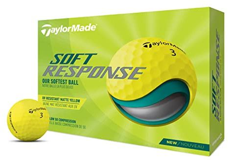TaylorMade 2022 Soft Response Yellow Dozen