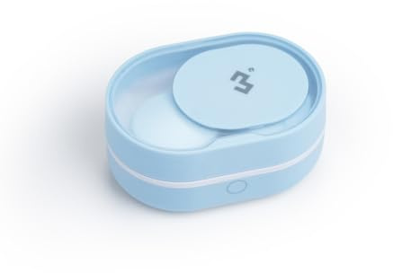 ReO2 Mini Pro Soft Contact Lens Cleaner with Advanced Electrophoresis Technology, with Mirror and Tweezer (Blue)