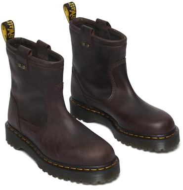 Dr. Martens Anistone Lo Lederstiefel, Unisex, für Erwachsene, Dunkelbraun, 39 EU