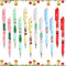 Gelschreiber 12 Stück Weihnachtsgel Tinte Stifte Cartoon Santa Reindeer Weihnachtsbaum Marker Pen Weihnachtsfeier Gunst Geschenk Schulbüro Familie Briefpapier Versorgung Partytütenfüller (A)