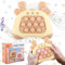 Puzzle Spielmaschine, ZoneYan Puzzle-Spielzeug, Puzzle Pop It, Pop It Fidget Spielzeug, Quick Push Spiel, Puzzle-Spielmaschine Game Controller, Dekompressionsspielzeug Konsole (ZS)