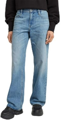 G-STAR Judee Low Waist Loose Jeans, Vaqueros Mujer, Azul (Faded Brilliant Blue D22889-d788-g872), 26W / 30L