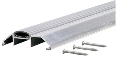 M-D Building Products 8003 - Soglia alta deluxe, 81,1 cm, con guarnizione in vinile